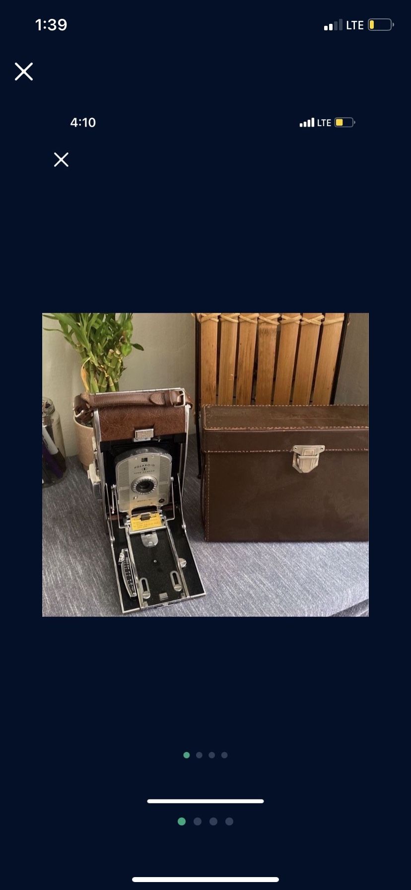 Vintage Polaroid land camera