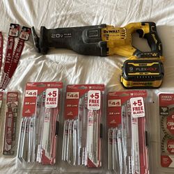 SawZall & Battery & Brand NeW Blades!!