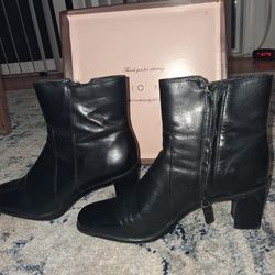 Antonio Melani Zipper Ankle Boots