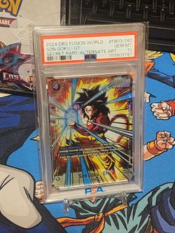 PSA 10 Son Goku GT Secret Rare Alternate Art FB03-140