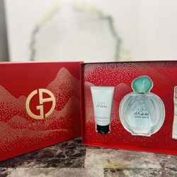🔥 Giorgio Armani Acqua di Gioia Luxury Trio - In Stock Now! 🌊