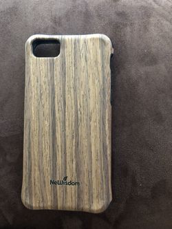 iPhone 8 wood case