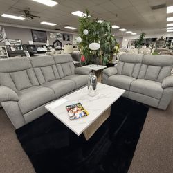 2 Pc Recliner Sofa And Loveseat 