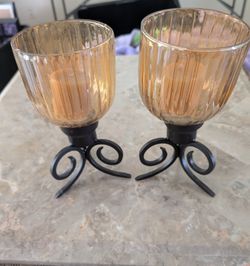 Candle Holders And Candles