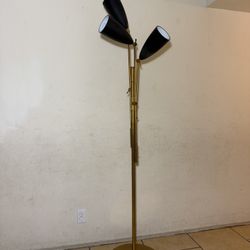 Contemporary Trilight Cantilever Floor Lamp