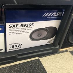 Alpine 6x9 On Sale For 59.99