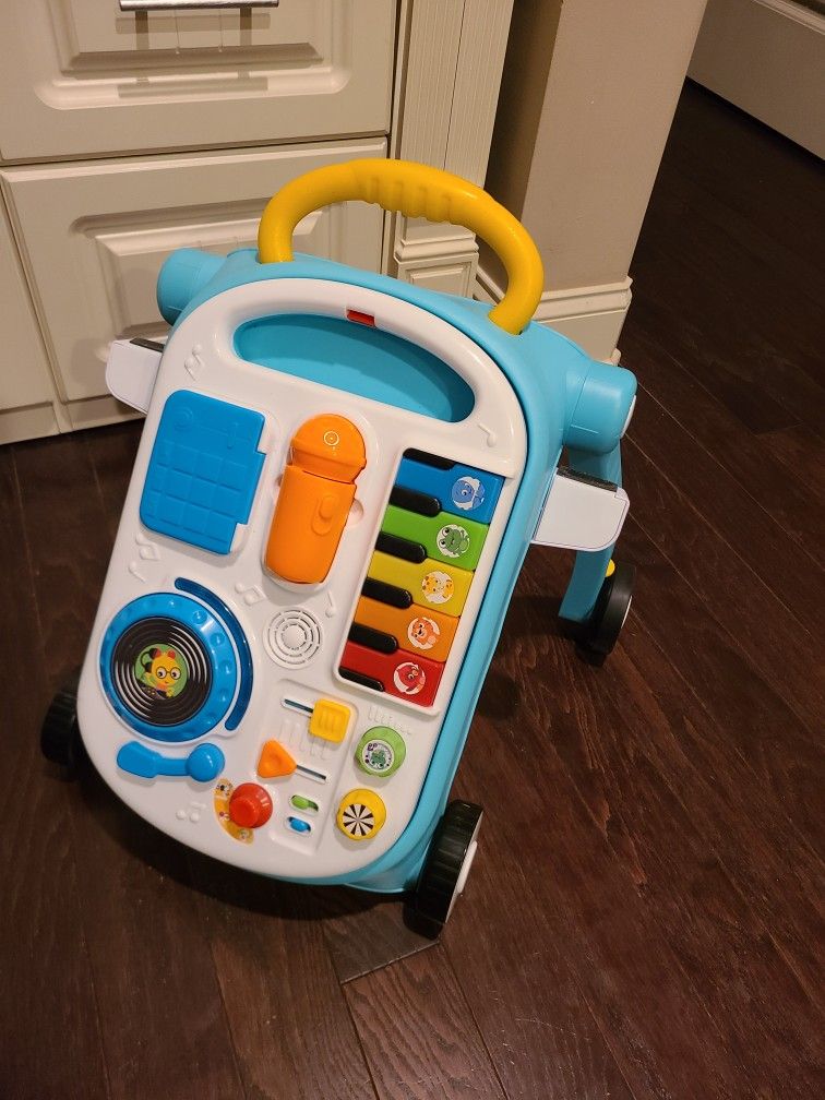 Baby Einstein Musical Mix ‘N Roll 4-in-1 Baby Walker and Activity Table