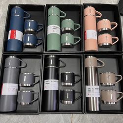 Vacuum  Flask Set Stainless Mug 500 Ml