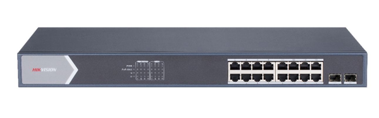 PoE Switch 16-Port Gigabit Unmanaged PoE Switch