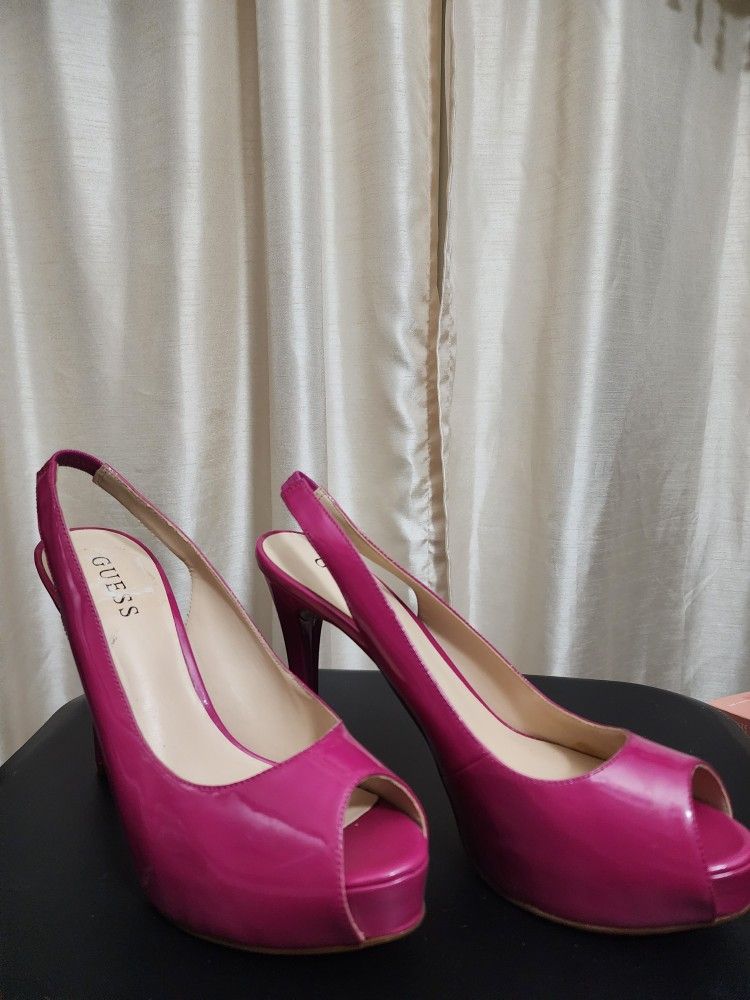 Hot Pink High Heels