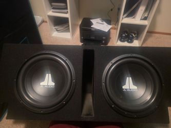 JL Audio 12 two already in the box