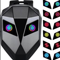 LED RGB Hard Shell Backpack