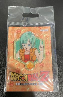 Dragon Ball Z Bulma Golden Series Enamel Pin Official DBZ