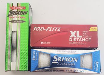 3 packs of 3 golf balls