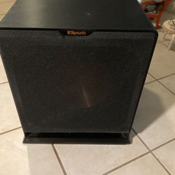 Klipsch R-112SW Subwoofer Mint Condition And Updated Amp 