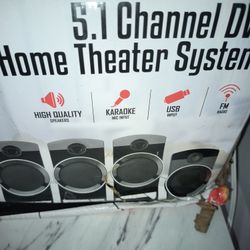 Home Theater System With Karaoke