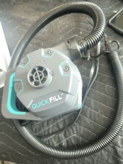 Electric Air Pump 120 AC, Quick Fill Deluxe