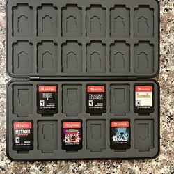 Switch games optional with case