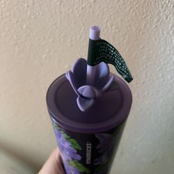 Jacaranda Floral Design Tumbler Starbucks 