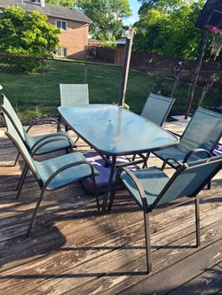 Patio dinning set