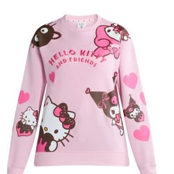 Hello Kitty Valentines Pullover Sweatshirt 