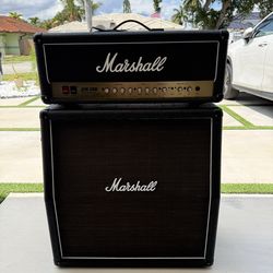 Marshall JCM 2000 100 watt head plus 4x12 Speaker