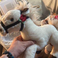 Wells Fargo collectible Horse Plush