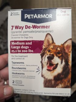 Pet Armor De wormer 