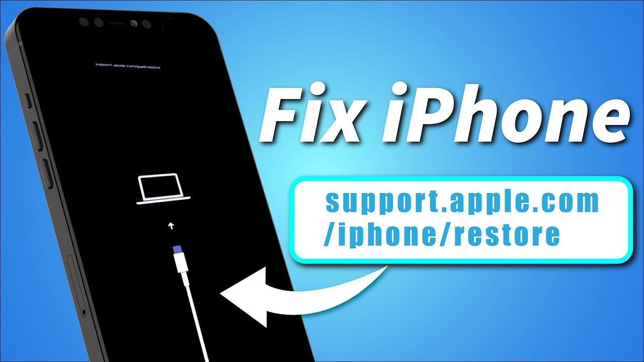 iPhone Stuck on “Support.apple.com/restore” – Data-Safe Recovery (Today Special)