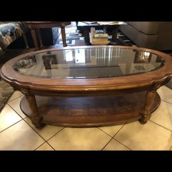 Coffee table With Two end Tables 