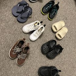 Shoes, Sneakers, Jordan Air Max And Sandals Yeezy Slides.
