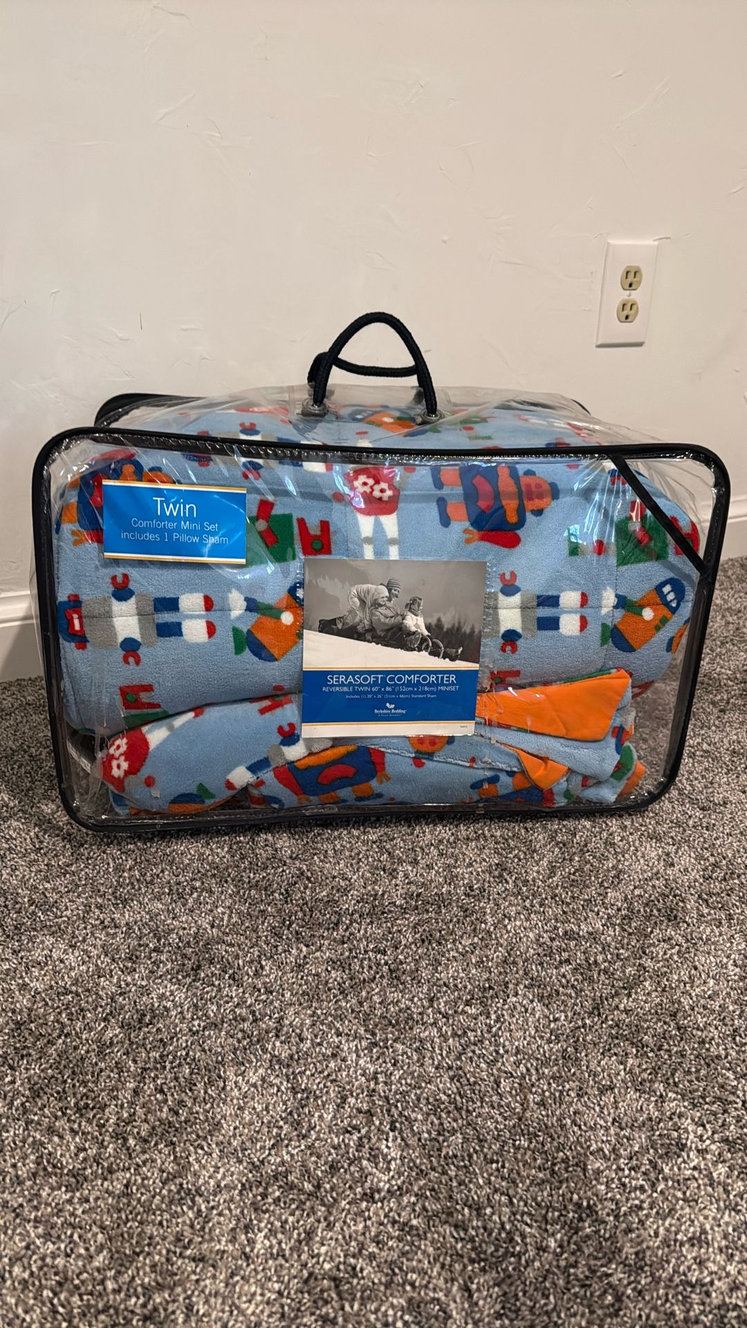 Twin Comforter Robots 