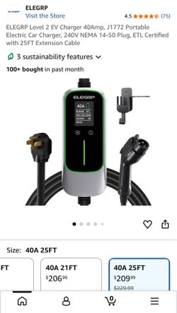 Electric car charger