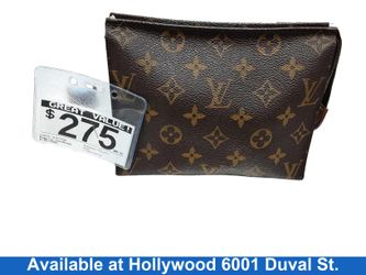 Louis Vuitton Monogram Toilety Pouch Brown Purse / Handbag