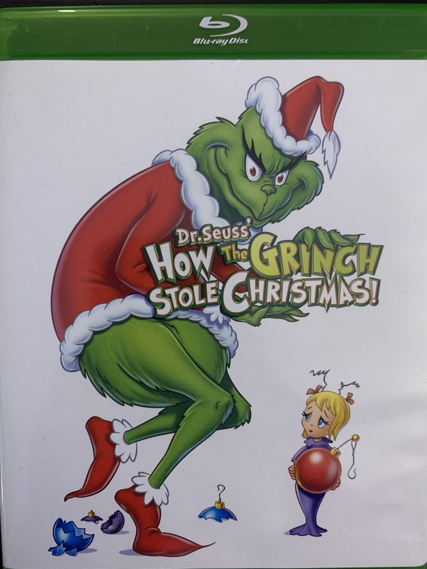 Dr. Seuss’ HOW The GRINCH STOLE CHRISTMAS (Blu-Ray + DVD + Digital-1966)