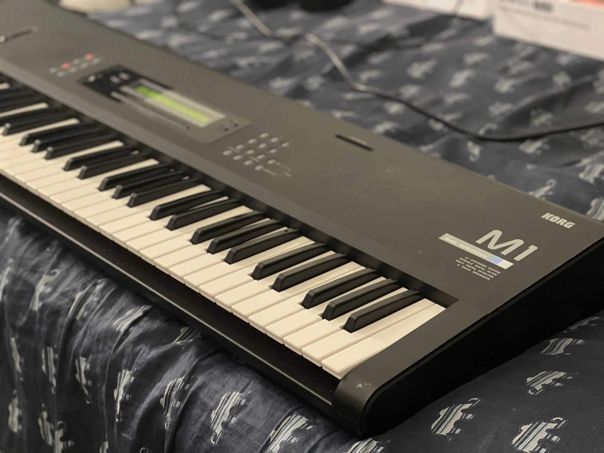 Korg M1 keyboard(Owned By musician) Smoke Free Home( Excellent Condition)