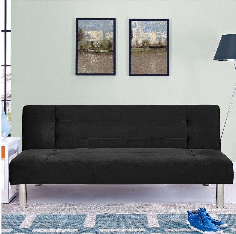 Modern Microfiber Futon USB Port New 3 Color Available