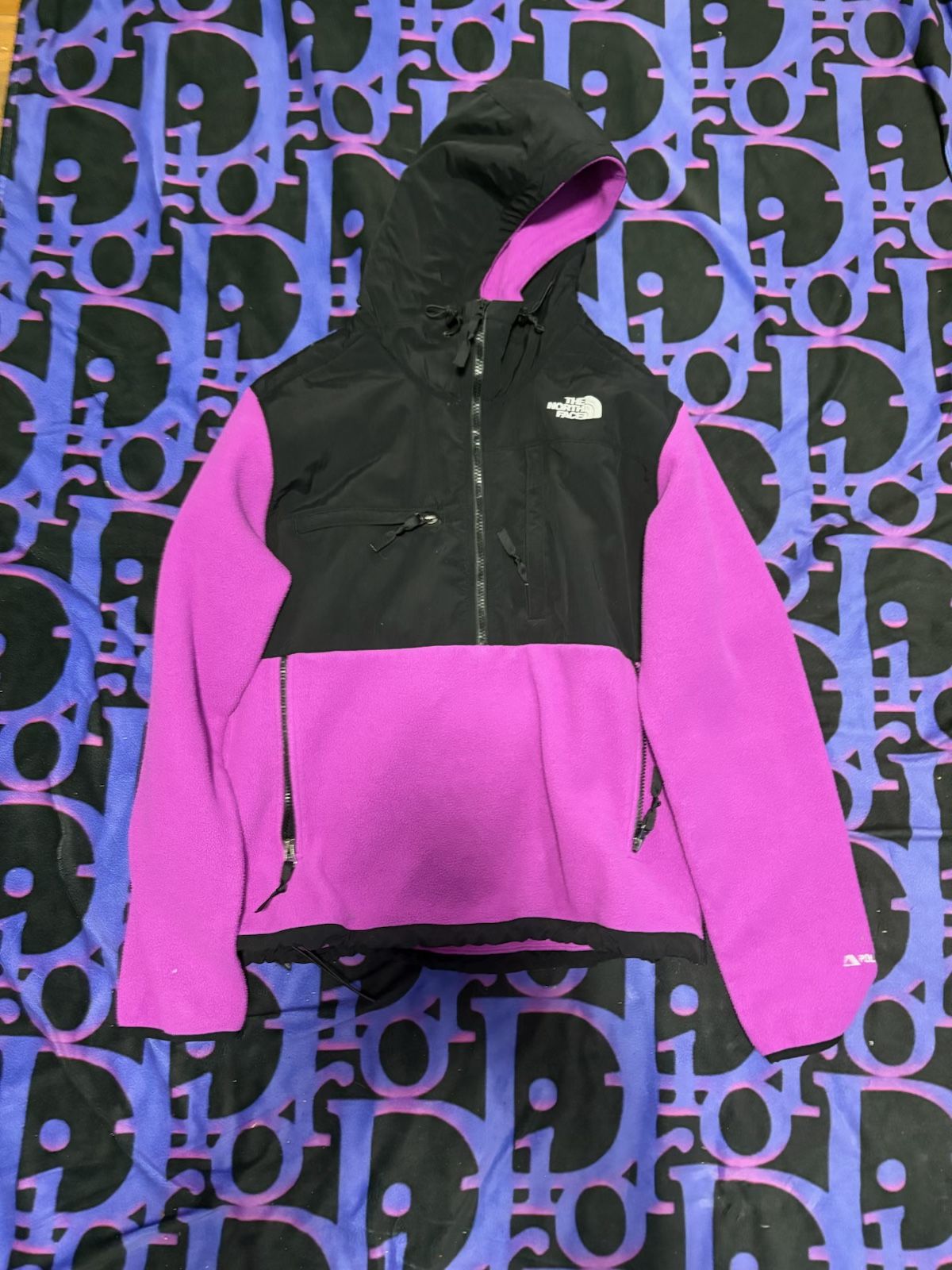 Purple North Face Polar Tec