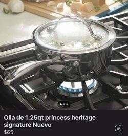 Ollita 1.25 qt princess house nueva en su caja