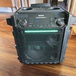 ION Audio Pathfinder 2 iPA105C Bluetooth Speaker 