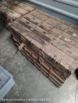 Antique Wooden Chest