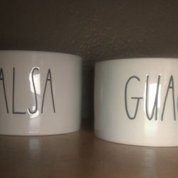 Rea Dunn Salsa And Guacamole Set