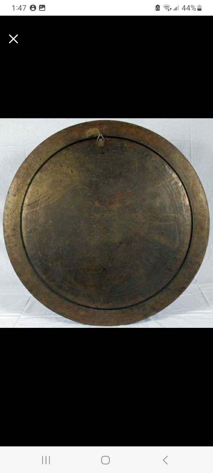 Egyptian Wall Tray Very Old