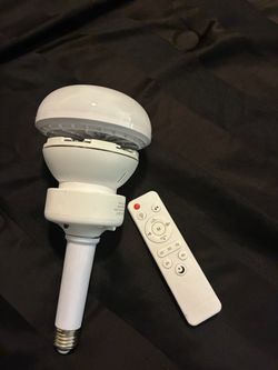 LED Ceiling Fan Light Bulb with Remote