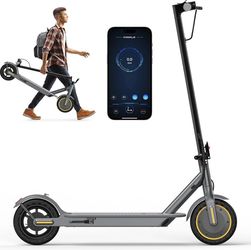 Electric Scooter with Dual Suspension, 8.5”/10" Tires, 350W/500W Motor, 19/22 Mph, Max 22/25/27/49Miles Range
