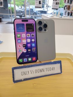 📱 iPhone 15 Pro – Now Just $549 or $1 Down! Save 45% Today 💥