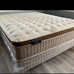 King Organic Cloud Edition Europillow Top 12inch Matres!!