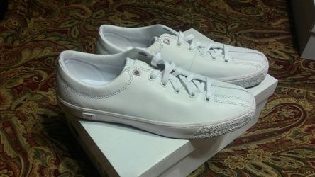 Pink and white size 10
