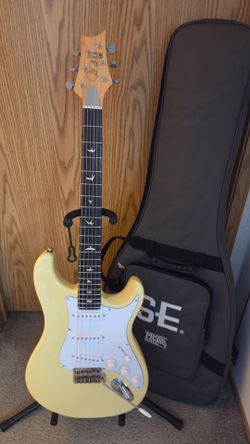 PRS Silver Sky SE Guitar with Case, Whammy, Truss Rod Wrench, Allen Key