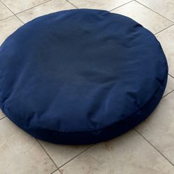 No-Rip Round Pillow Dog Bed K9 Ballistics  Large 40 Inch